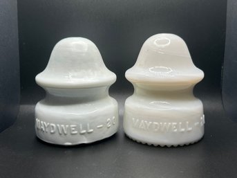 Maydwell 20 Milk Glass Insulators