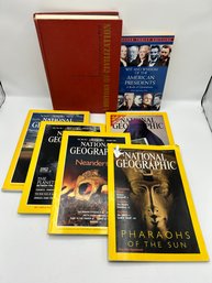 National Geographic Magazines, A History Of Civilization Book, Wit And Wisdom Of The American Presidents Book
