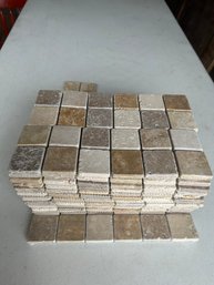 2in X 2in Neutral Colored Tiles