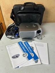 Dell 1200MP Projector With Carrying Case