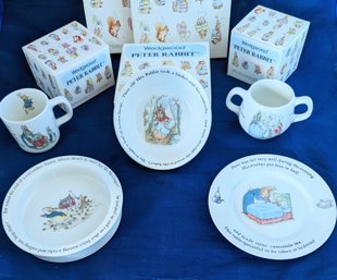 Wedgewood Beatrix Potter 5 Piece Peter Rabbit Dinnerware Set