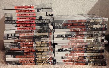 Large Group Of Time-life Books On World War II