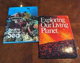 Two Coffee Table Books Exploring Our Plant And Realms Of The Sea