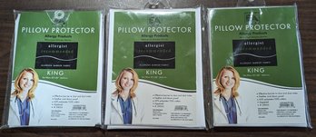 3 King Size Pillow Protectors