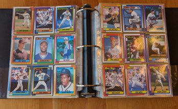Collectors Book Of Baseball Cards Book Lot # 2