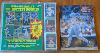 1989-90 100 Hottest Rookies Value Pack W/ Beckett Baseball Card Monthly Magazine