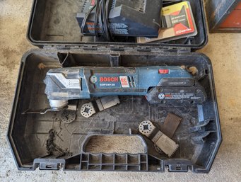 Bosch Cordless Multi-tool 18v-28 Oscillator With Battery And Charger