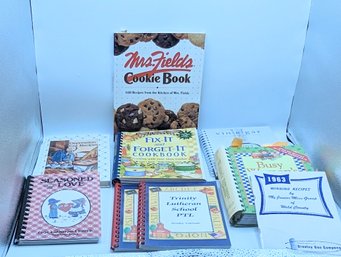 Nice Collection Of Different Types Of Cookbooks