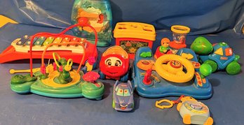 Bundle Of Vintage Baby Toys Featuring Fisher Price Toys