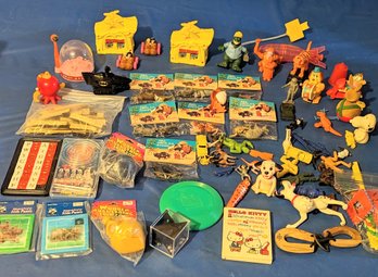 Fun Collection Of Vintage Toys Featuring Vintage McDonalds Toys.