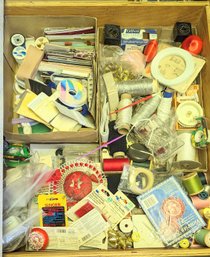 Whole Drawer Full Of Sewing Items.