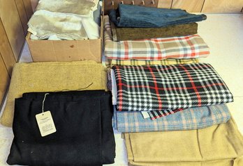 Gorgeous Plaids With Wool And Silk Materials