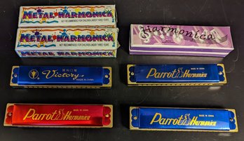 Parrot Harmonica  New In Original Package