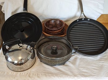 Paul Revere Tea Pot, Pans, And More Goodies.