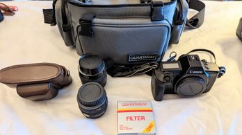 Cameras, Lens With Camera Bag