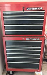 Craftsman Two Piece Toolbox On Wheels