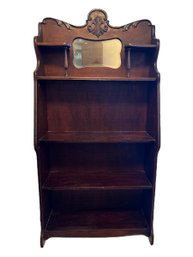 Antique Secretary Turned Into Bookshelf