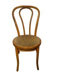 Bentwood Chair With Upholstered Seat