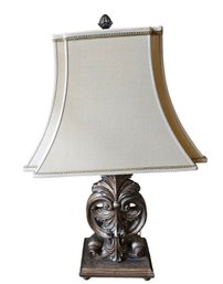 Statement Lamp With Corset Style Shade
