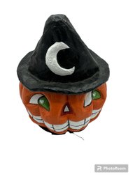 Decorative Halloween Pumpkin Candy Basket