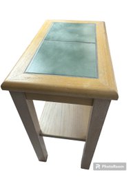 Side Table With Tile Top
