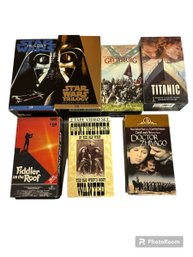 VHS Tapes - Star Wars, Titanic, Doctor Zhivago, And More