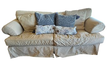 Off White Ethan Allen Couch