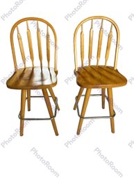 Pair Of Barstools In Good Condition.