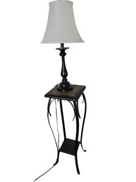 Decorative Stand With Lamp