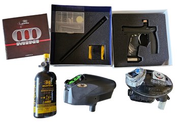 Empire Paintball Gun With Accessories