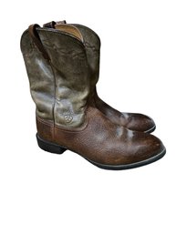 Ariat Heritage Leather Cowboy Boots