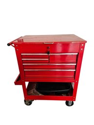 Harbor Freight Rolling Red Toolbox