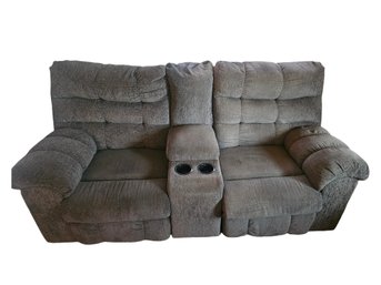 Reclining Loveseat With Cup Holders
