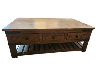 Cabin Style Rustic Coffee Table