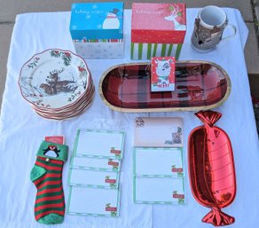 Christmas Recipe Card Holders Boxes, Christmas Dishes, And Christmas Decor.