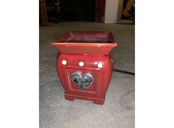 Scentsy Red Heart Wax Warmer