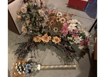 Faux Flower Decorations