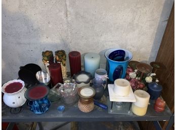 Candles, Holders, Candle Wax Melters