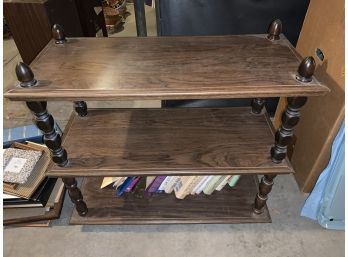 Vintage 3 Tier Bookshelf