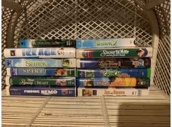 Disney VHS Tapes