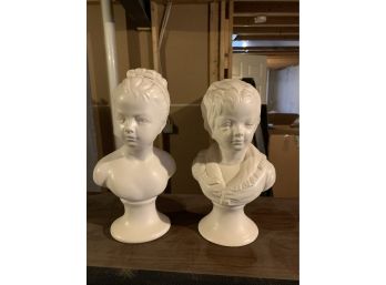 Pair Of Decorative Busts