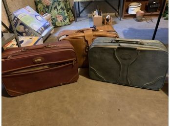 Mid Size Vintage Luggage