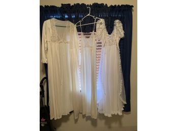 White Nightgowns/robes/lingerie