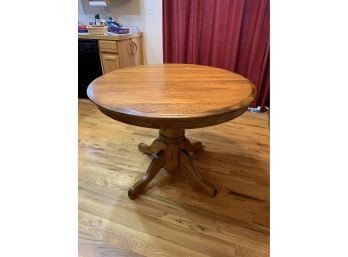 Wood Table With Leaf