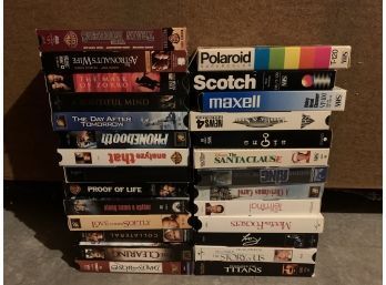 Stack Of VHS Tapes (#2)