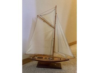 Model Sailboat (#2) 29 1/2' Tall