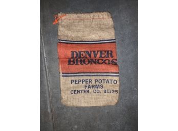 Denver Broncos Potato Sack