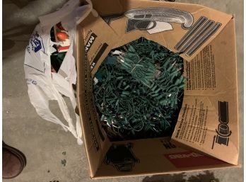 Large Box Of Christmas Lights