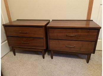 Pair Of Mid Century Night Stands