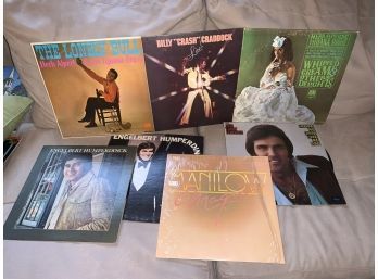 Record Albums Including Manilow, Engelbert Humperdinck And More